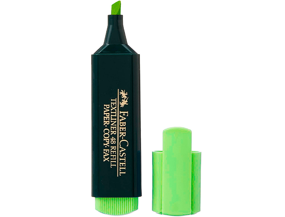 ROTULADOR FABER CASTELL FLUORESCENTE TEXTLINER 48 VERDE