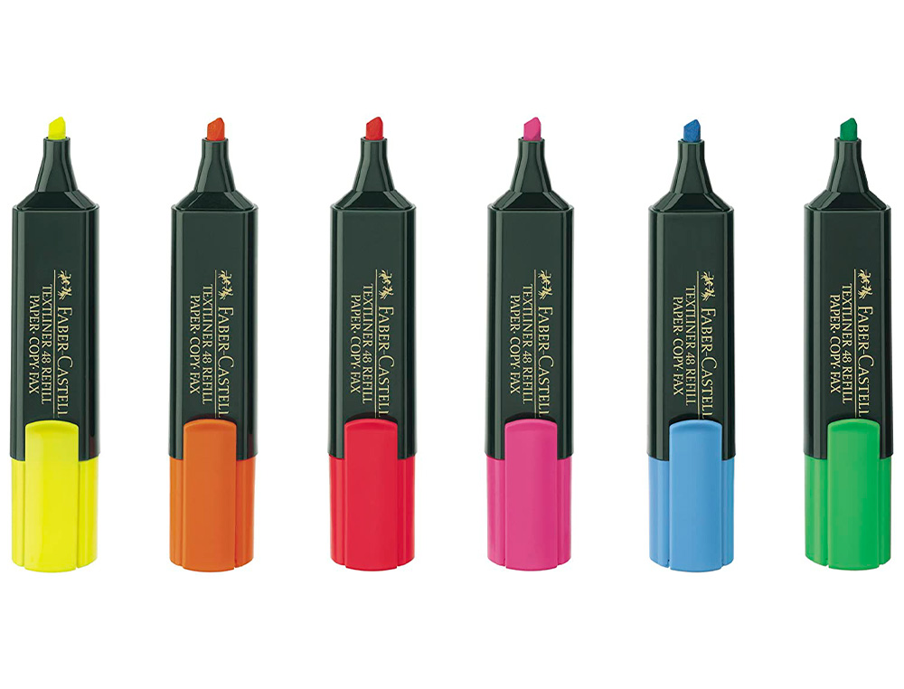 ROTULADOR FABER CASTELL FLUORESCENTE TEXTLINER 48 VERDE