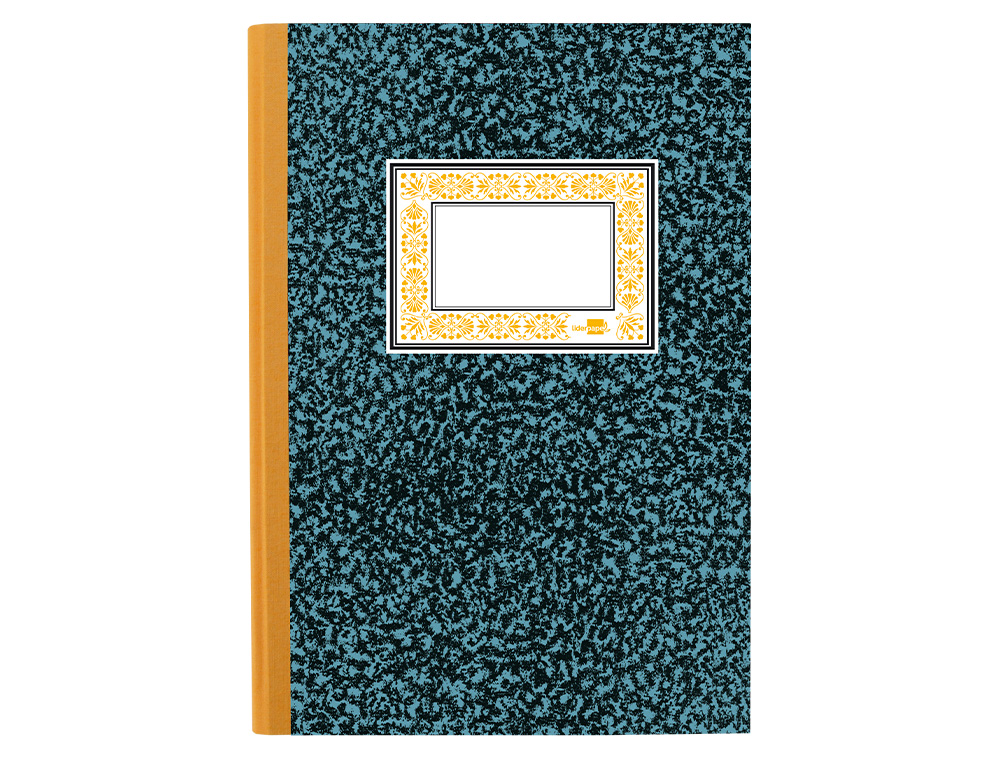 LIBRO LIDERPAPEL FOLIO CARTONE 100 HOJAS CUENTAS CORRIENTES DEBE HABER Y SALDO