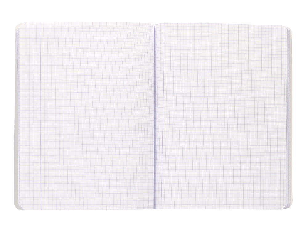 LIBRETA ANTARTIK A5+ PLUS COSIDA 48 HOJAS 90G/M2 CUADRO 5MM CON MARGEN 6 COLORES SURTIDOS