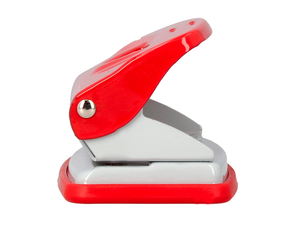 TALADRADOR Q-CONNECT KF14216 ROJO ABERTURA 1 MM CAPACIDAD 10 HOJAS