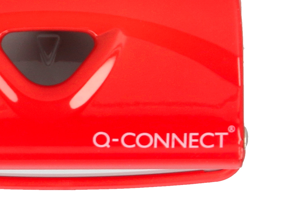 TALADRADOR Q-CONNECT KF14216 ROJO ABERTURA 1 MM CAPACIDAD 10 HOJAS