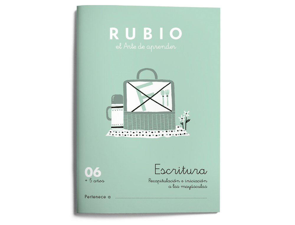 CUADERNO RUBIO CALIGRAFIA N 06