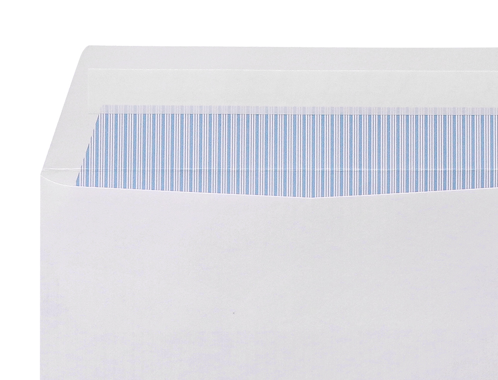 SOBRE LIDERPAPEL BOLSA N.15 BLANCO B5 176X250 MM TIRA DE SILICONA CAJA DE 500 UNIDADES