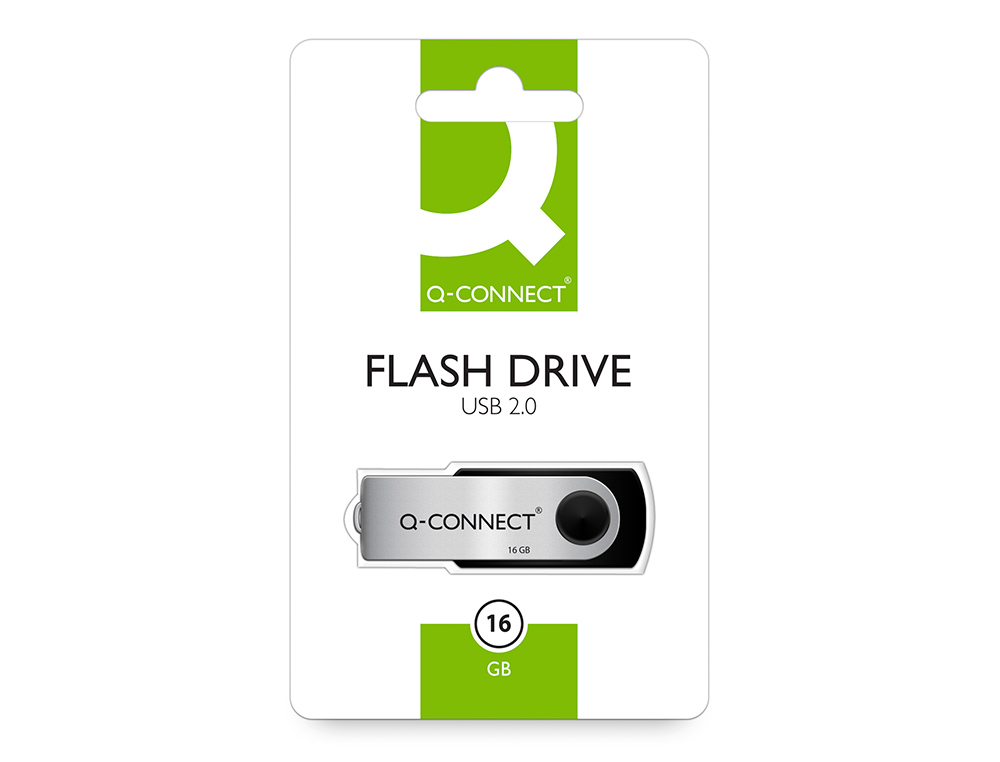 MEMORIA USB Q-CONNECT FLASH 16 GB 2.0