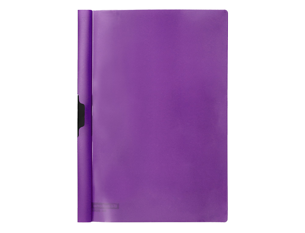 CARPETA BEAUTONE DOSSIER PINZA LATERAL 45306 POLIPROPILDIN A4 VIOLETA 25 H. PINZA DES-PACK DE 10 RETRACTILADO
