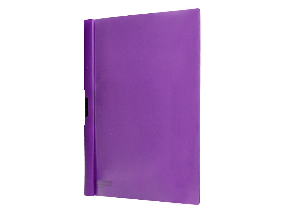 CARPETA BEAUTONE DOSSIER PINZA LATERAL 45306 POLIPROPILDIN A4 VIOLETA 25 H. PINZA DES-PACK DE 10 RETRACTILADO